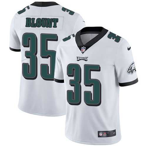Nike Philadelphia Eagles #35 LeGarrette Blount Limited Men's White Road Nike Vapor Untouchable NFL Jersey,We sell and wholesale Nike Philadelphia Eagles #35 LeGarrette Blount Limited Men's White Road Nike Vapor Untouchable NFL Jersey on line form chian!